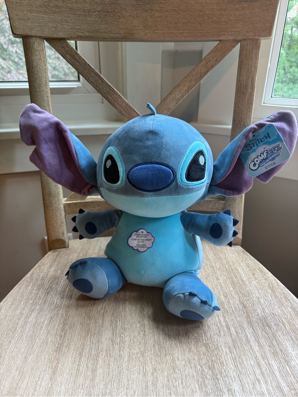 Just Play Disney’s Stitch Comfeez Weighted Stuffed Animal Plush 14”
